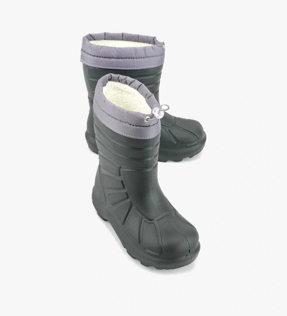 GEZER Erkek Çocuk Kışlık Eva Boğazdan Lastikli Sessiz Taban Kar Bot Çizme - Görsel 1