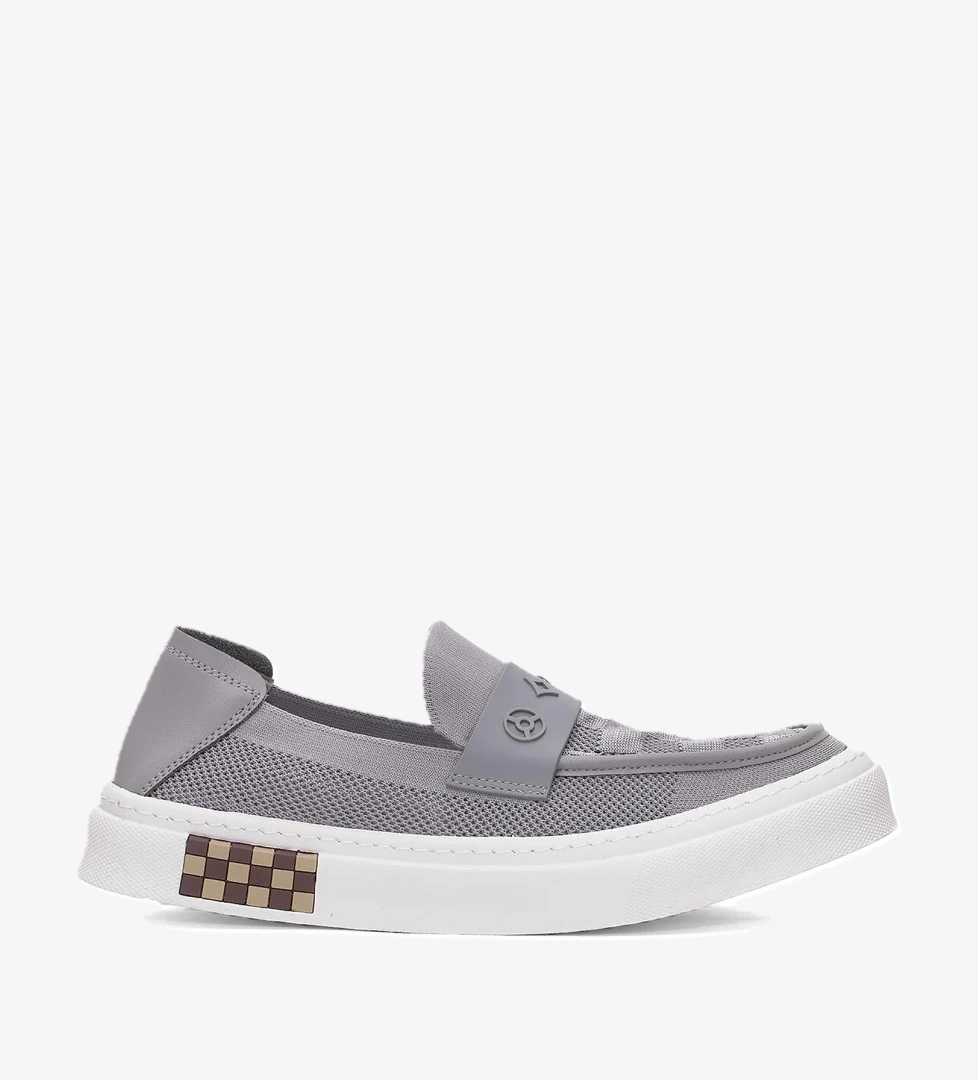 25Y501-7 Erkek Casual Ayakkabı Gri - Görsel 1