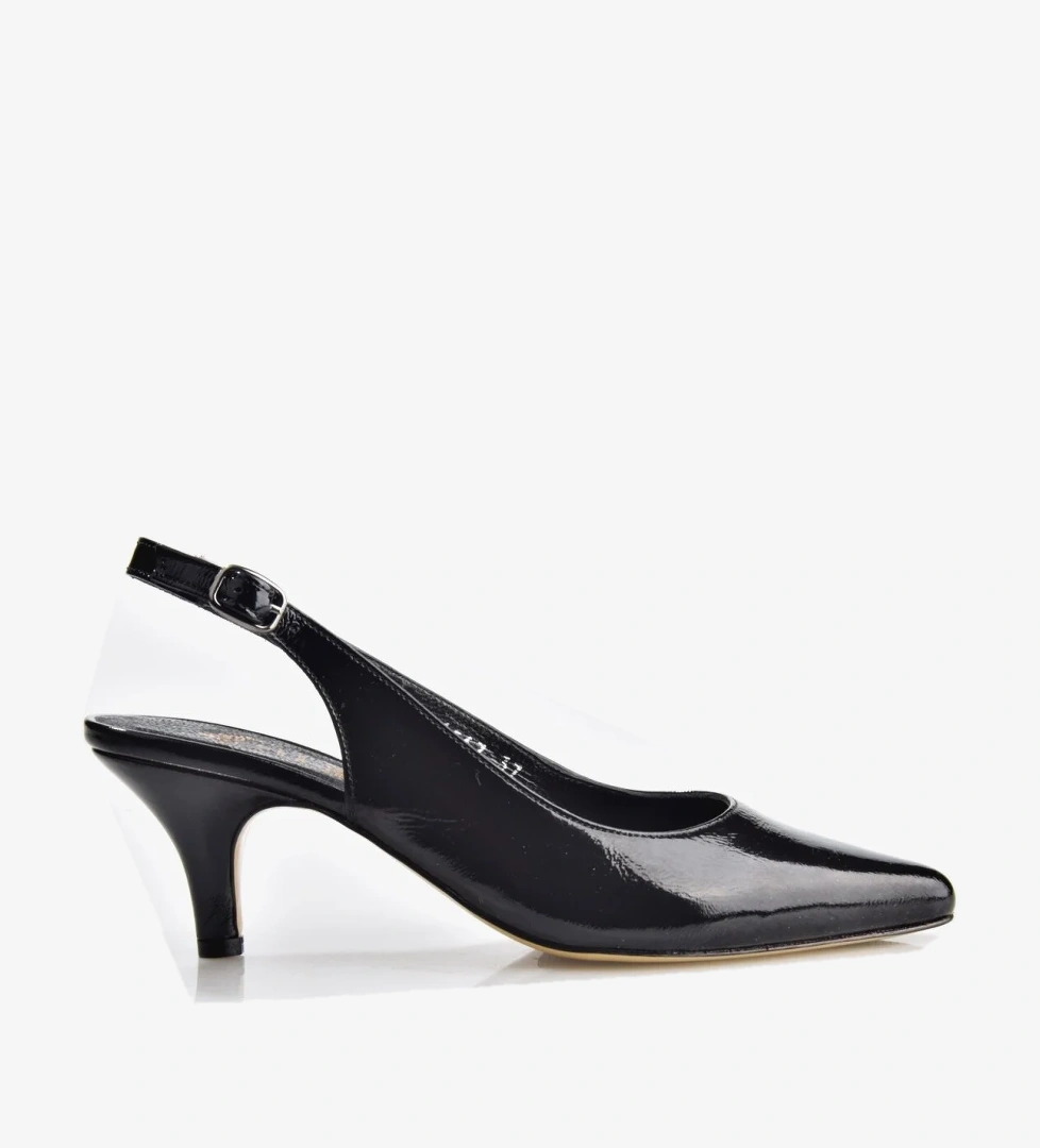 Nish Exclusive 1567 Kadın Klasik Kısa Topuklu Ayakkabı