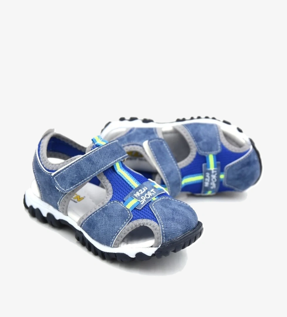 Arzen 5192 Kot Mavi Erkek Çocuk Sandalet Ayakkabı model görseli