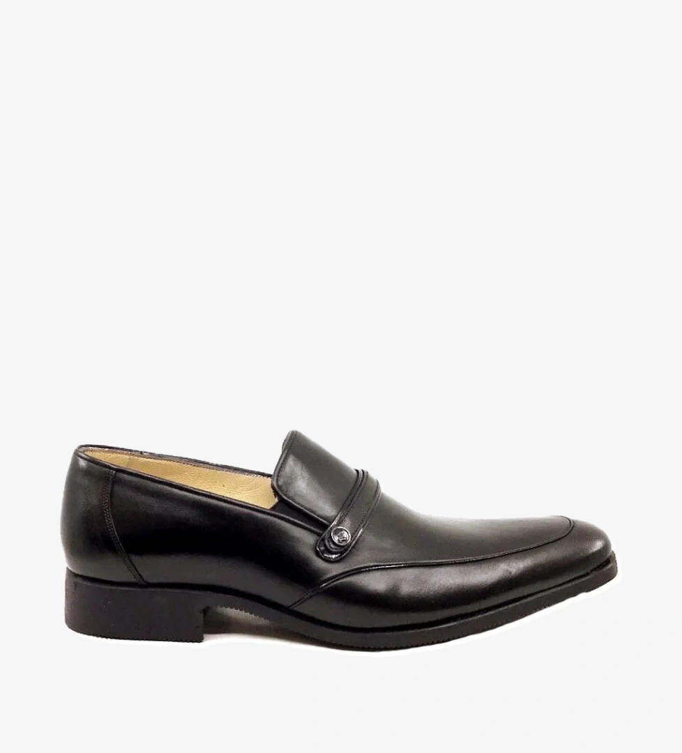 Tek Yildiz Tek Yıldız 1041 Siyah Kauçuk Taban Erkek Deri Klasik Ayakkabı model görseli