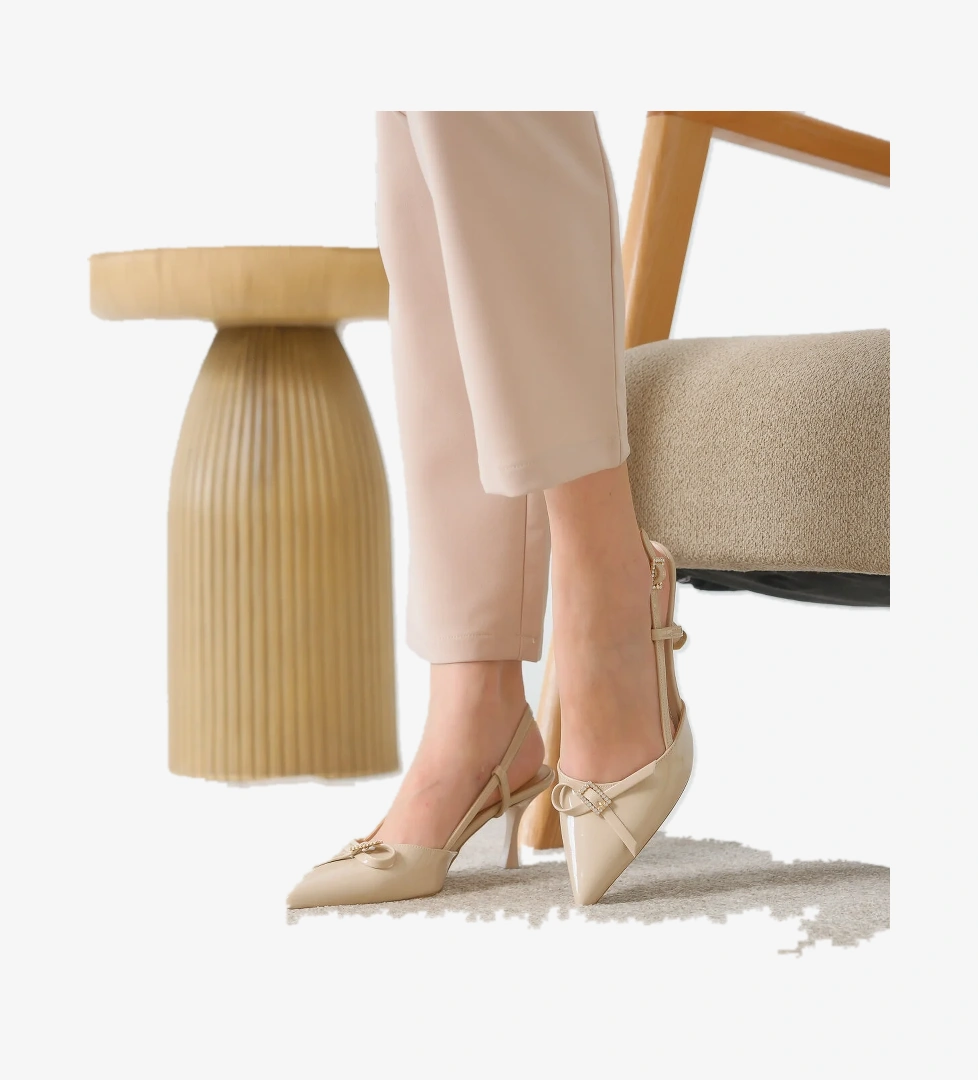 Wanda Günlük Ortopedik Klasik Topuklu Kadın Ayakkabı