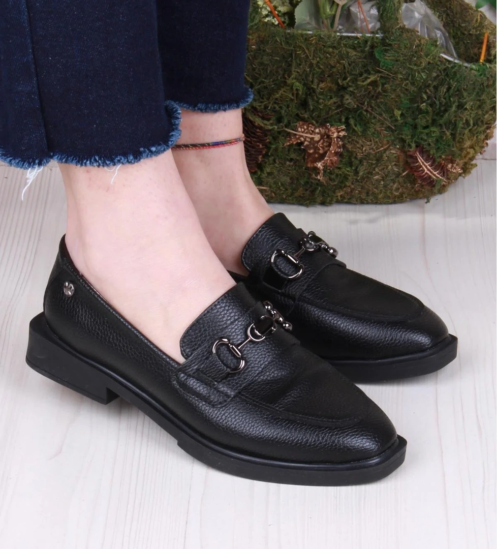 Fort 16215 Cilt Toka Detaylı Rahat Loafer Kadın Ayakkabı model görseli