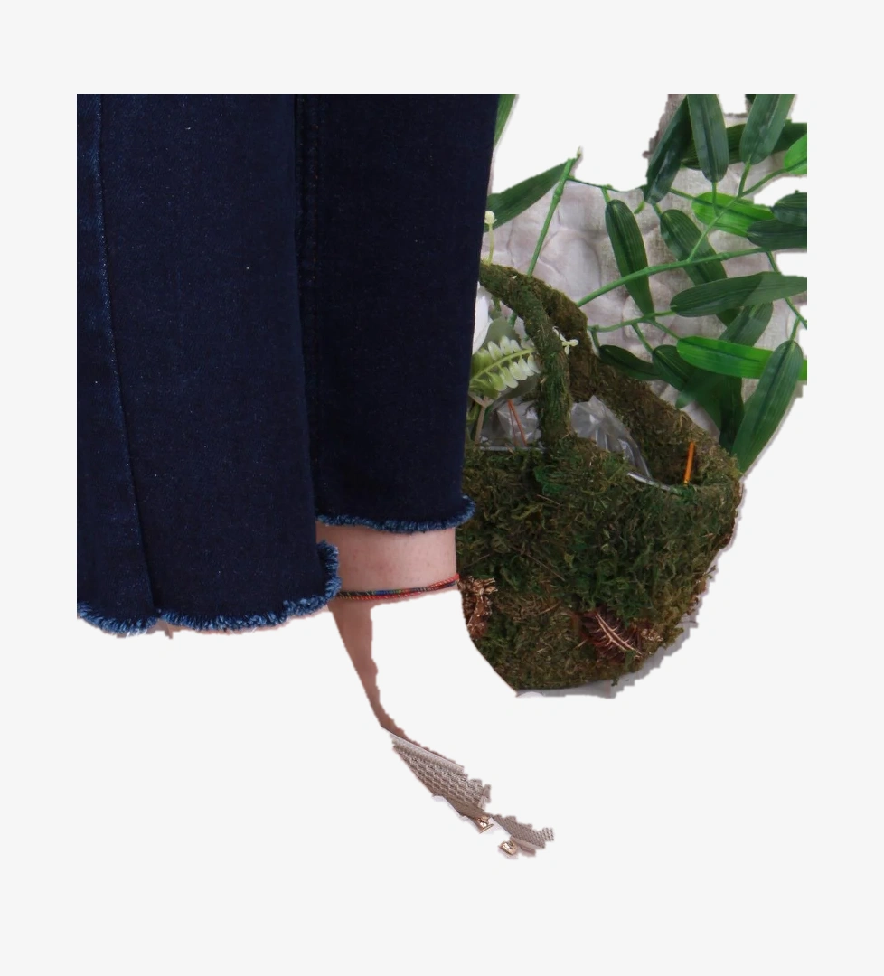 Fort 346101 Triko Toka Detaylı Kalın Taban Rahat Loafer Kadın Ayakkabı model görseli