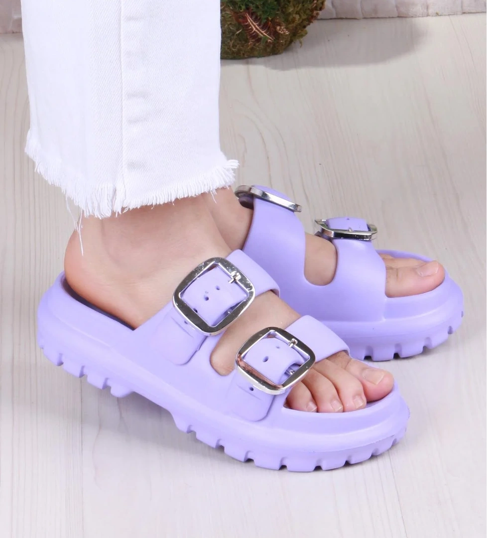 Smx EZ0173 Plaj Deniz Havuz Terliği Hafif Rahat Esnek Kadın Terlik