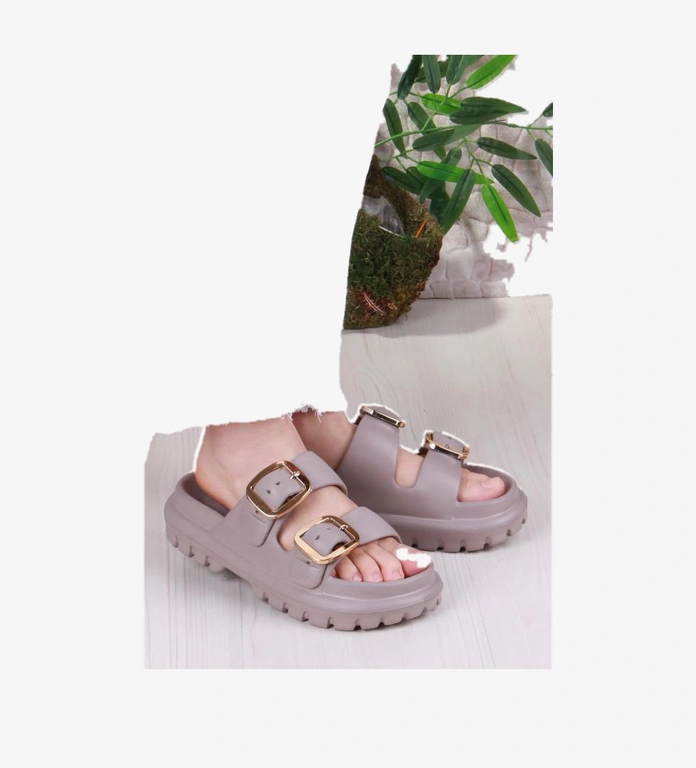 Smx EZ0173 Plaj Deniz Havuz Terliği Hafif Rahat Esnek Kadın Terlik