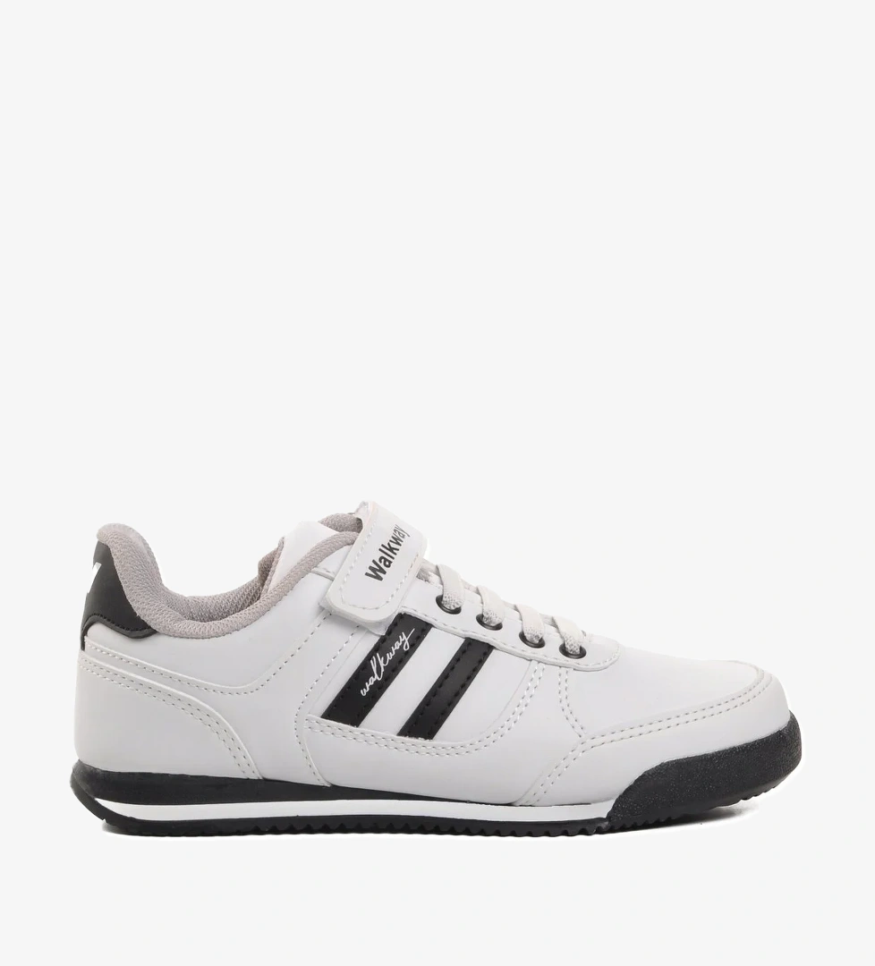 Beyaz Siyah Çocuk Spor Ayakkabı