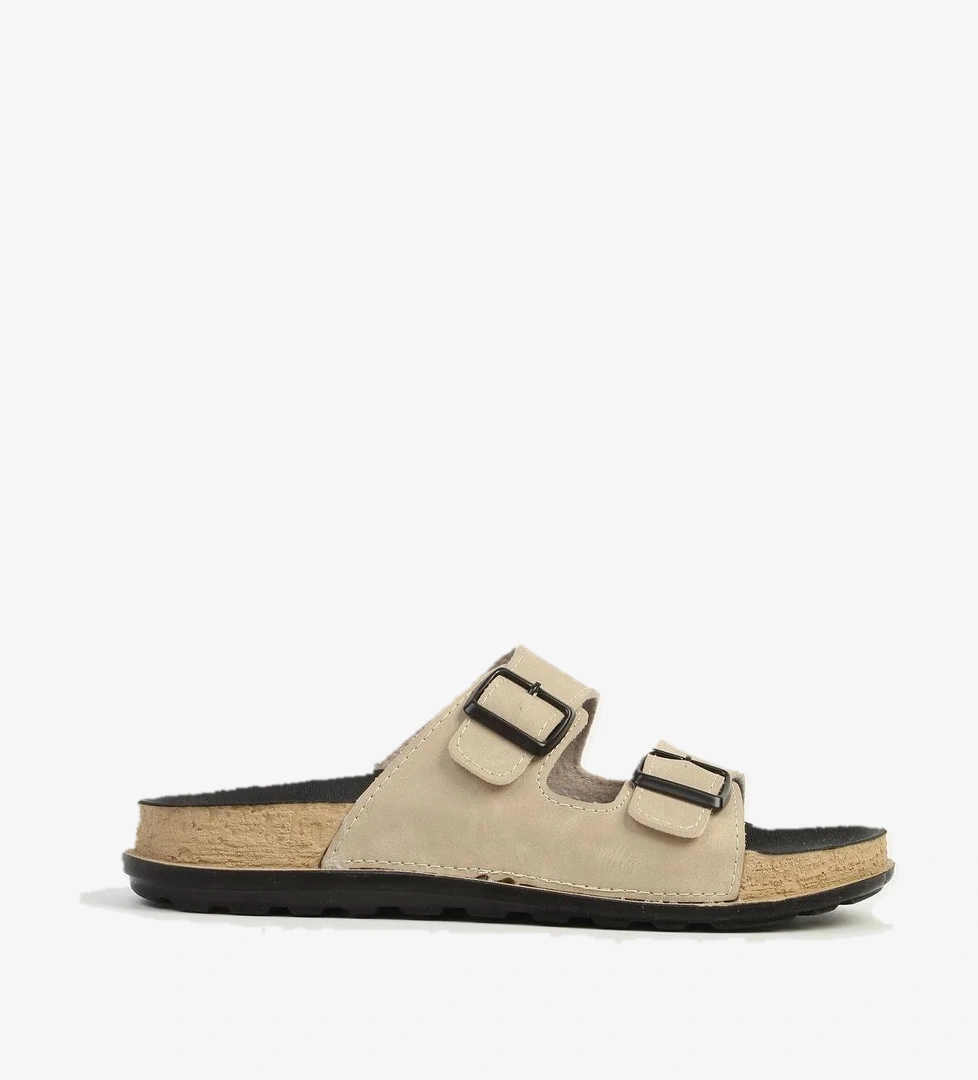 Krem Kadın Terlik PC-7428