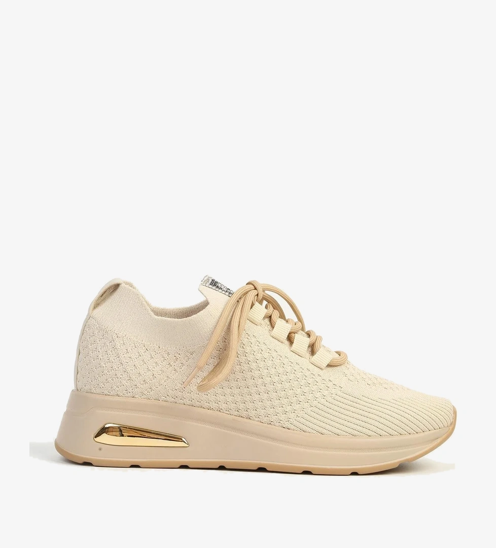 Bej Kadın Spor Ayakkabı PC-54778