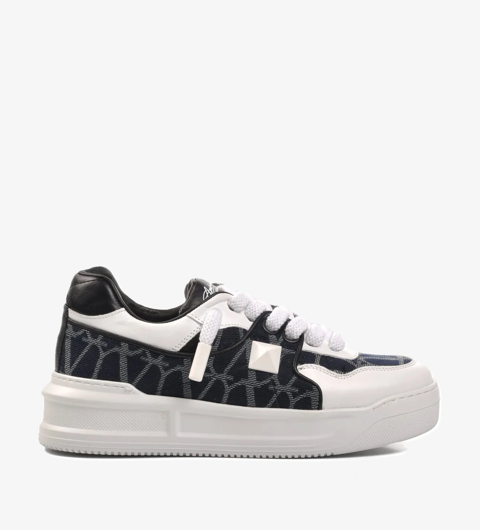 Aspor Lacivert Beyaz Erkek Sneaker Premium