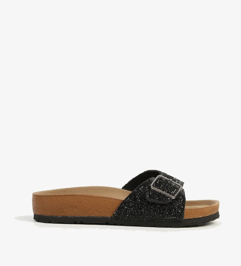 Siyah Kadın Terlik PC-7553 - Görsel 1