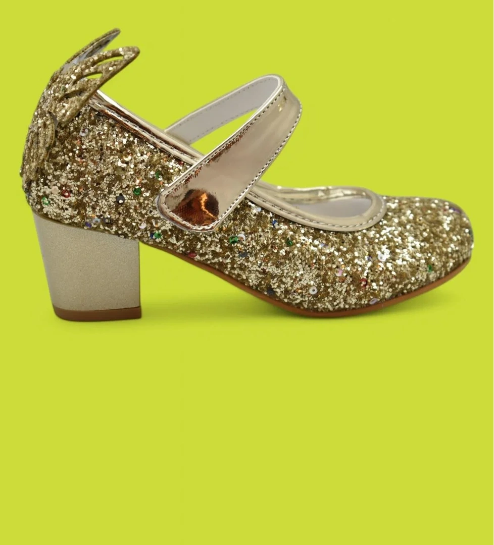 359 Abiye Kız Çocuk Topuklu Ayakkabı Kız Çocuk Nişan Abiye Ayakkabısı