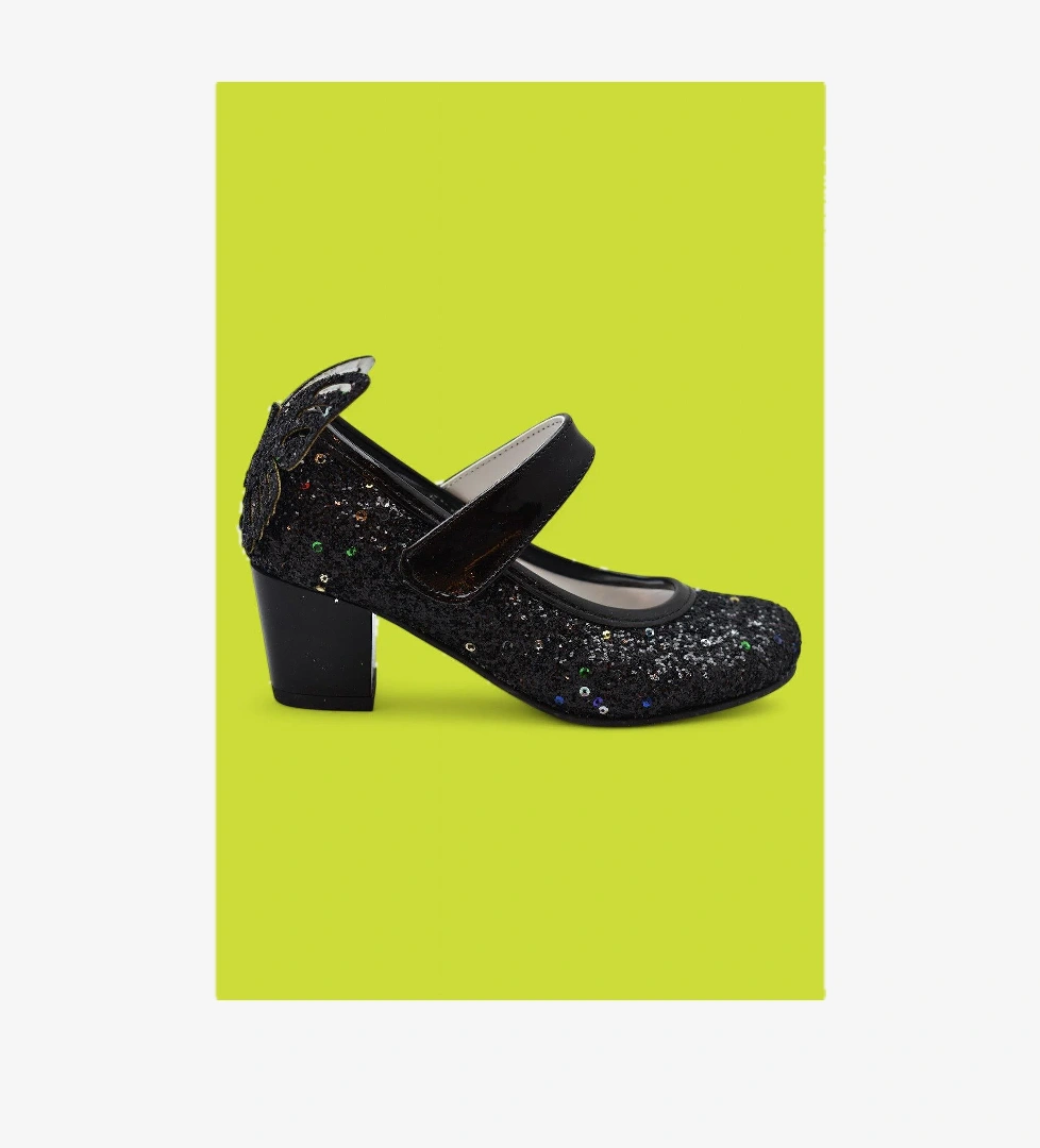 Ayakkabı Burada 359 Abiye Kız Çocuk Topuklu Ayakkabı Nişan Ayakkabısı model görseli