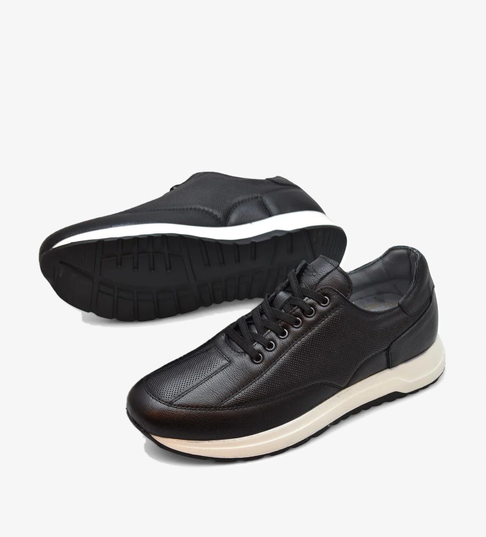 Ispartalılar Tab5366 Ortopedik Taban Hakiki Deri Erkek Ayakkabı Günlük Spor Klasik model görseli