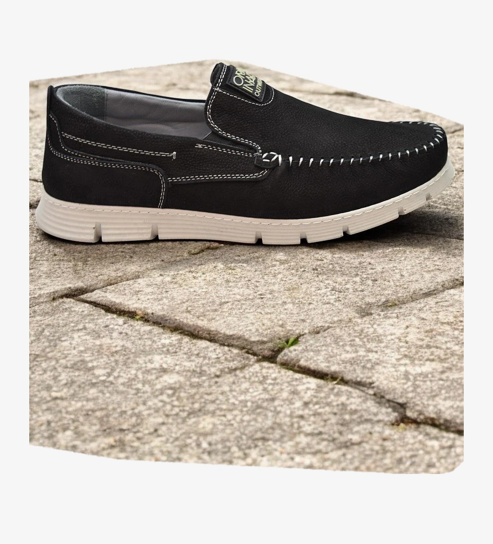 TAB2180 Ortopedik Taban Hakiki Deri Erkek Ayakkabı Günlük Erkek Tımbırlent Ayakkabı