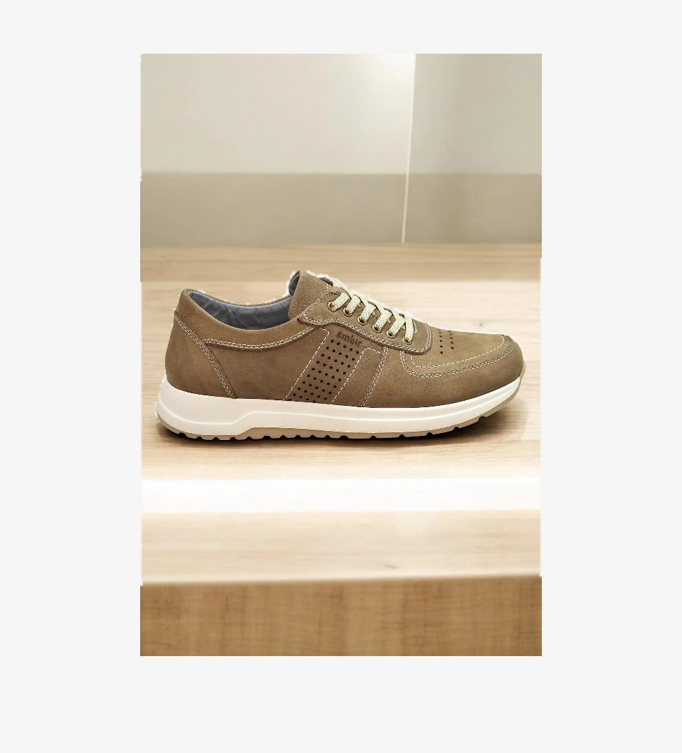 Ispartalılar Tab4801 Ortopedik Taban Hakiki Deri Erkek Ayakkabı Günlük Spor Klasik model görseli