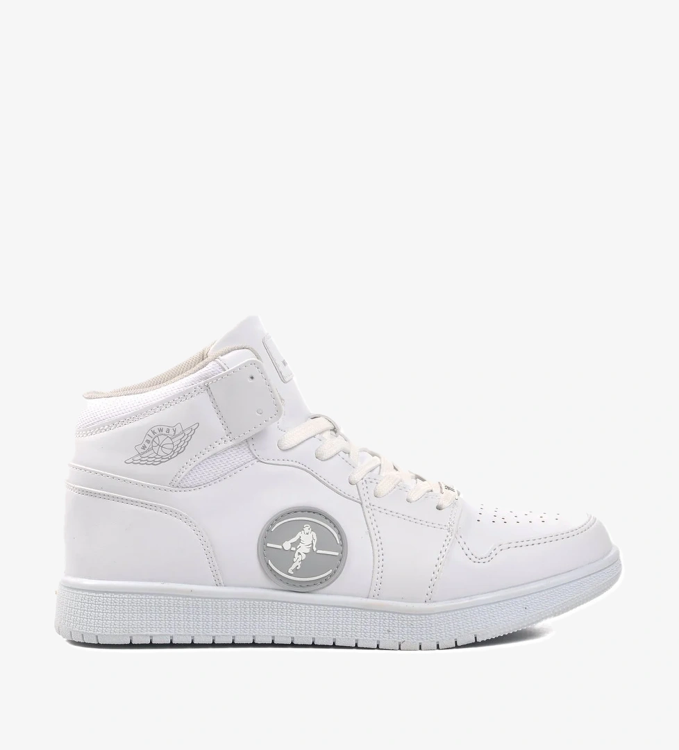 Walkway Siyah Beyaz Erkek Hi Sneaker model görseli