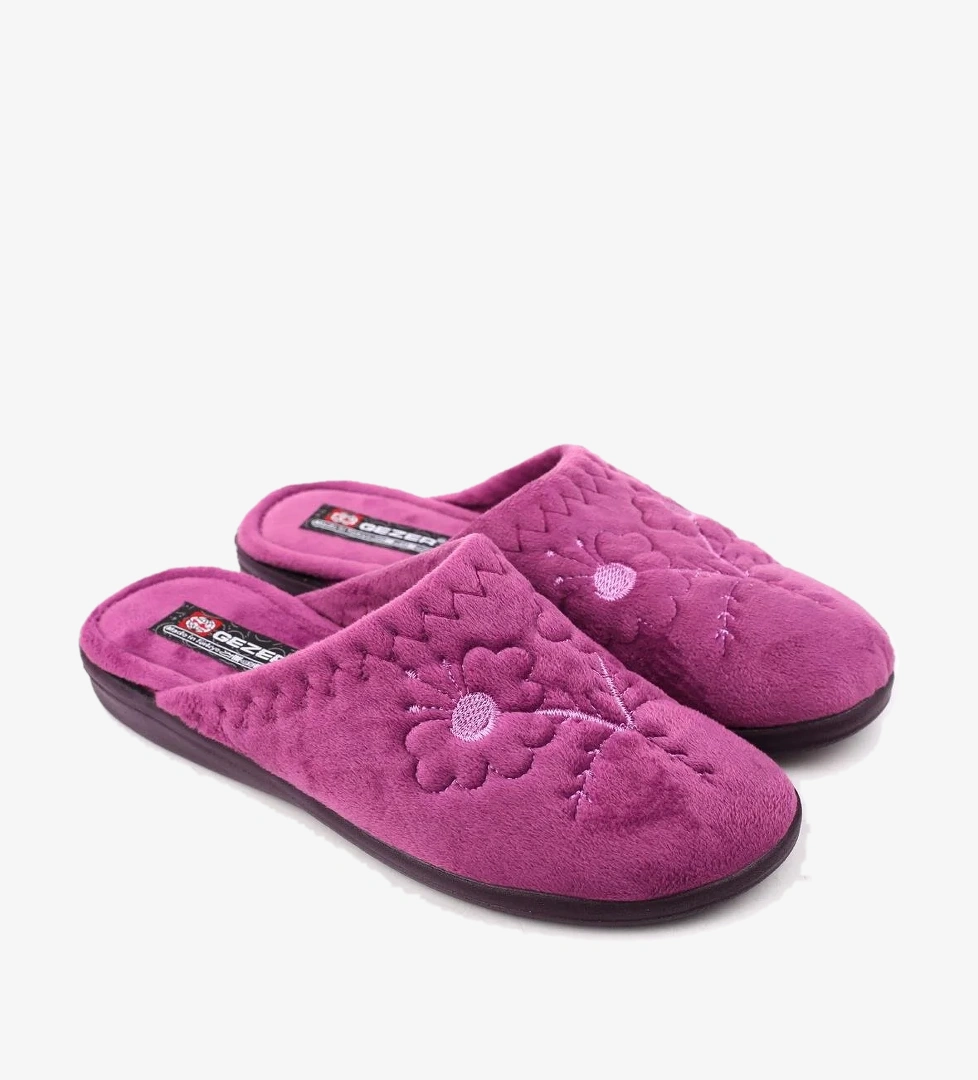 Gezer 14519 Cırtlı Çıkarılabilir Taban Günlük Kadın Ev-Halı Terliği model görseli