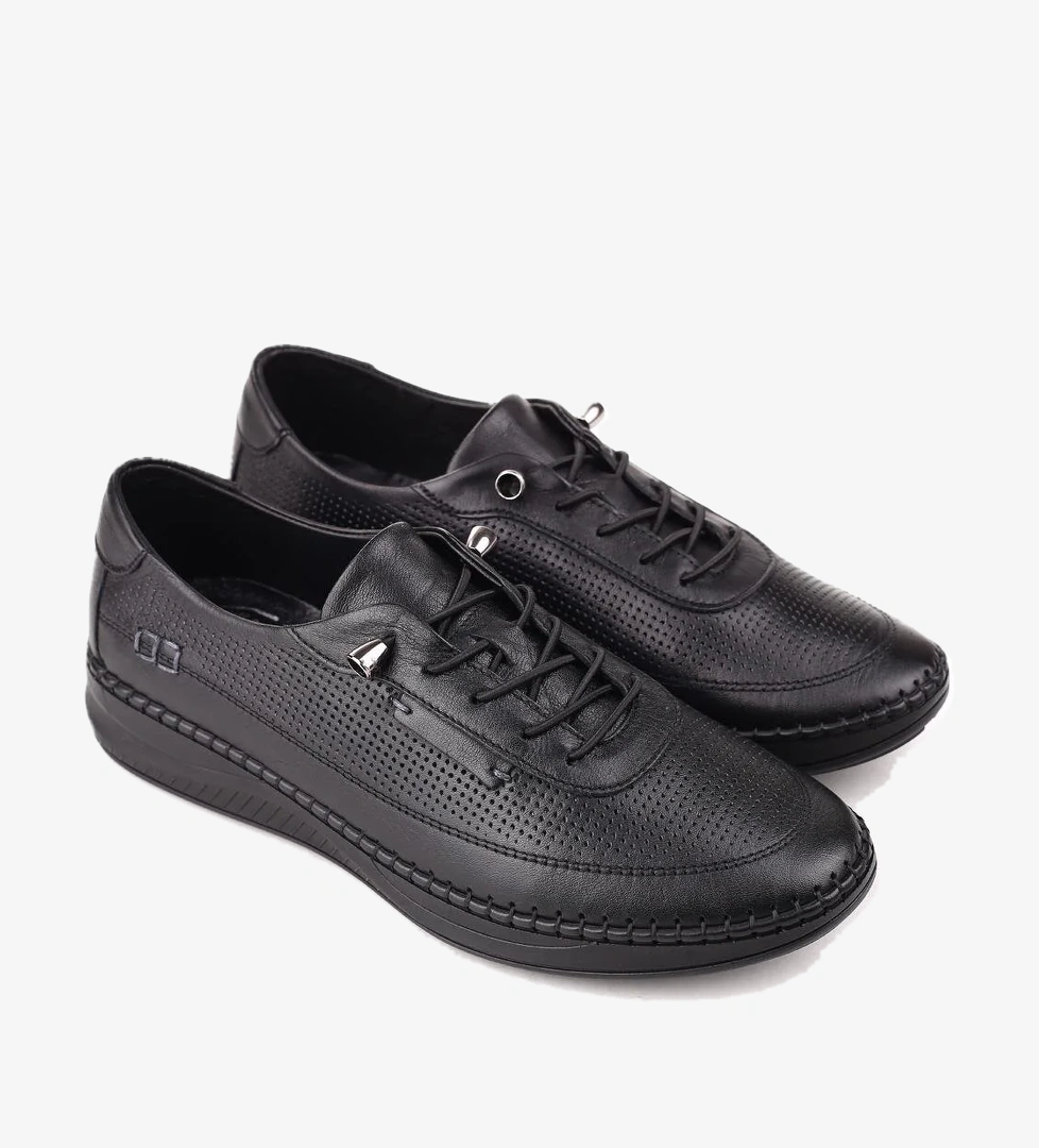 9550 Kadın Günlük Hakiki Deri Ortopedik Ayakkabı