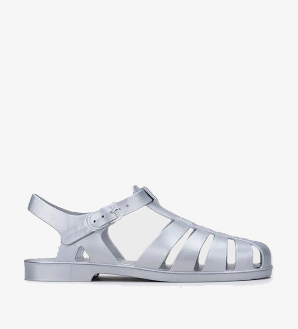 Bayan Sandalet S10346 GÜMÜŞ - Görsel 1