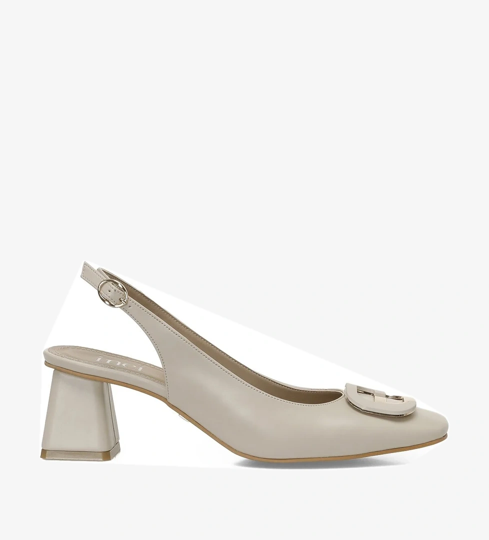 INCI LIZ 5FX Bej Kadın Topuklu Ayakkabı - Görsel 1