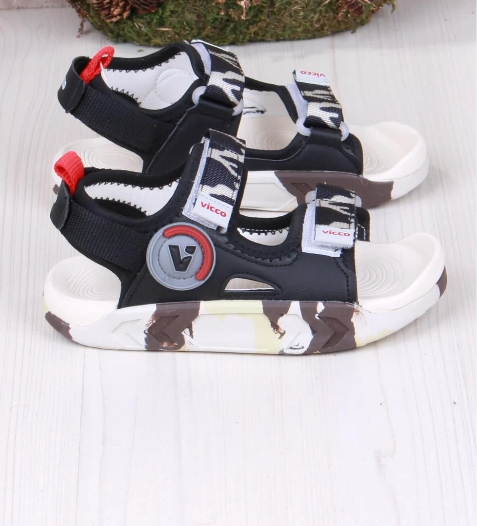 Vicco 332.P25Y.206 Siyah Tape Rahat Esnek Erkek Çocuk Sandalet model görseli