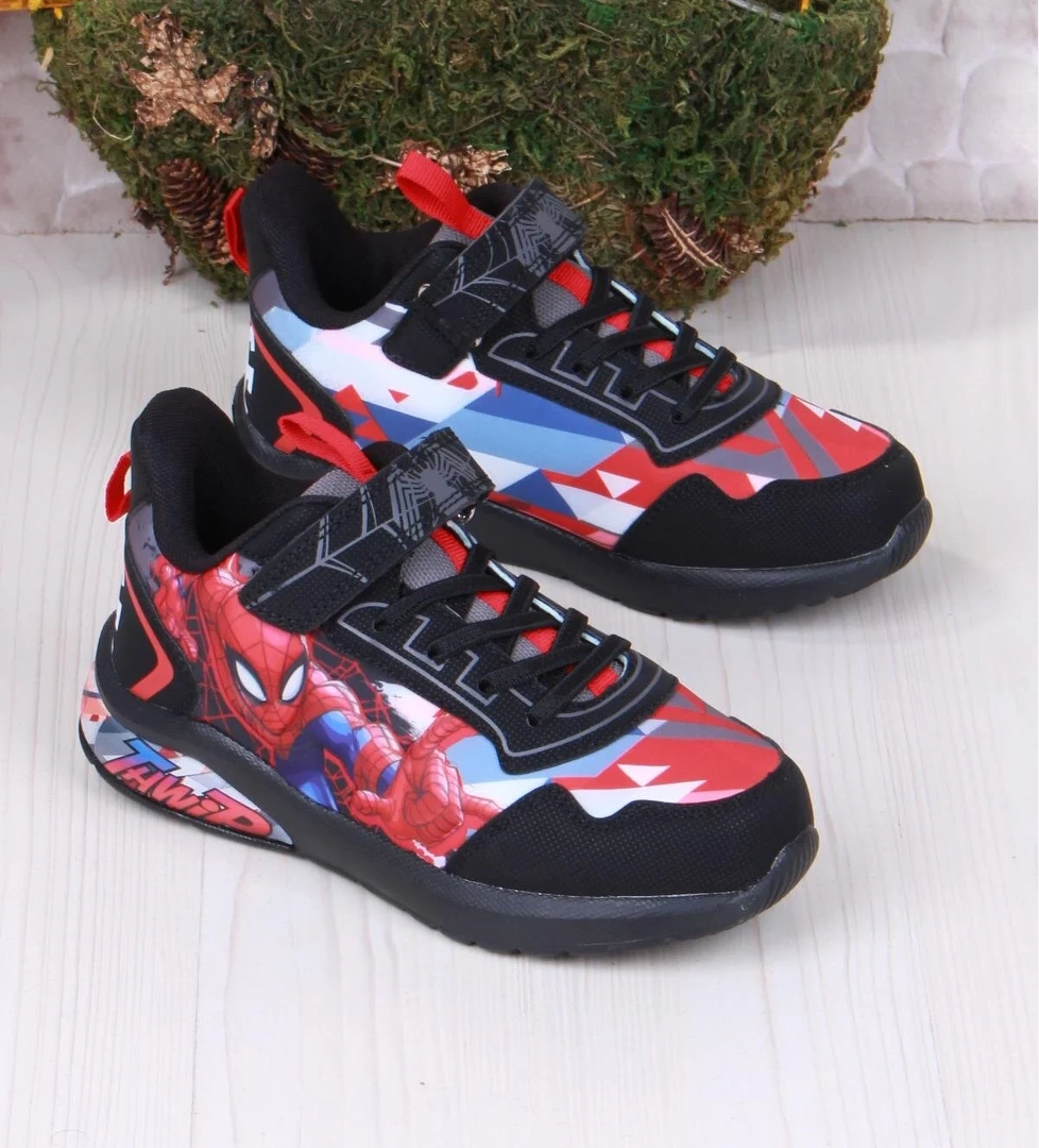 Spiderman Spıderman Zamon Memory Foam Işıklı Erkek Çocuk Ayakkabı model görseli