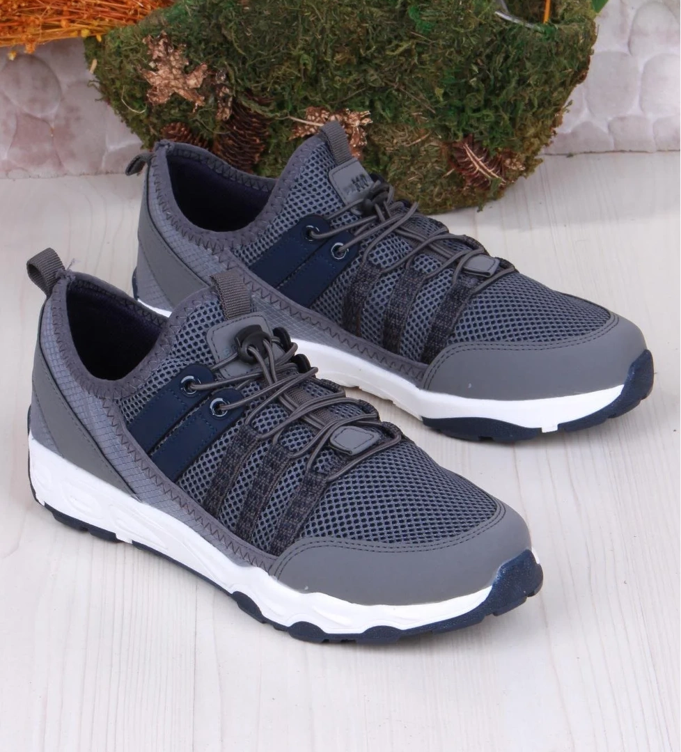 Moviç Rahat Esnek Bağcıksız Sneaker Erkek Ayakkabı - Görsel 1