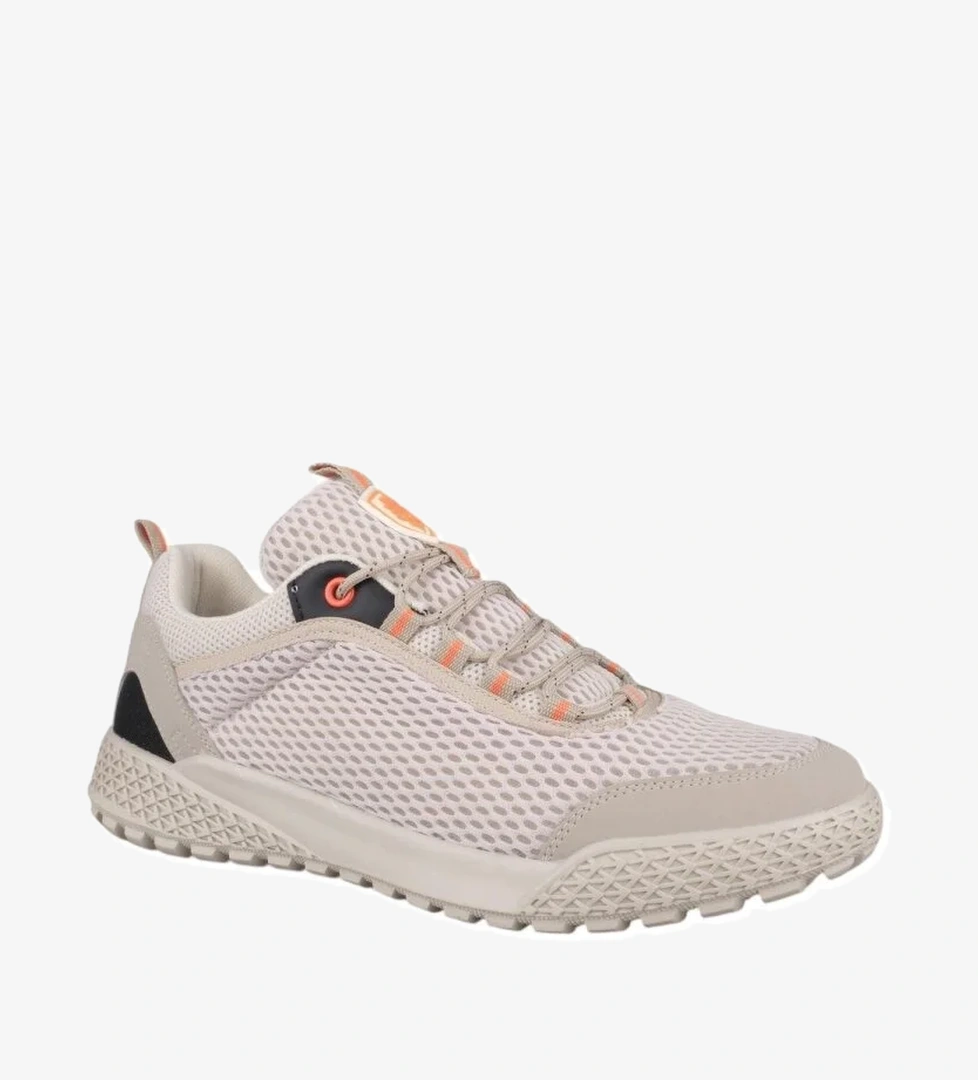 Erkek Günlük Ayakkabı - Bej, Fileli - Görsel 1