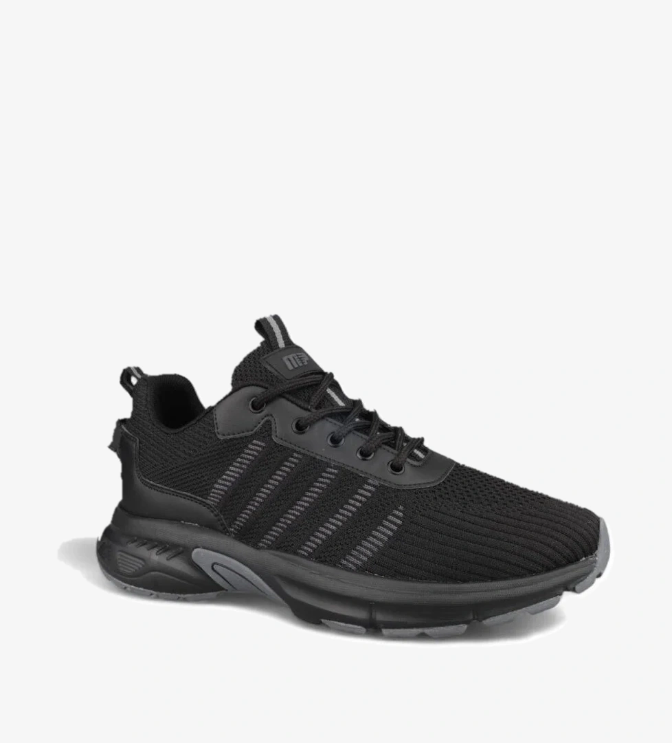 Erkek Yürüyüş Ayakkabısı - Siyah, Tekstil