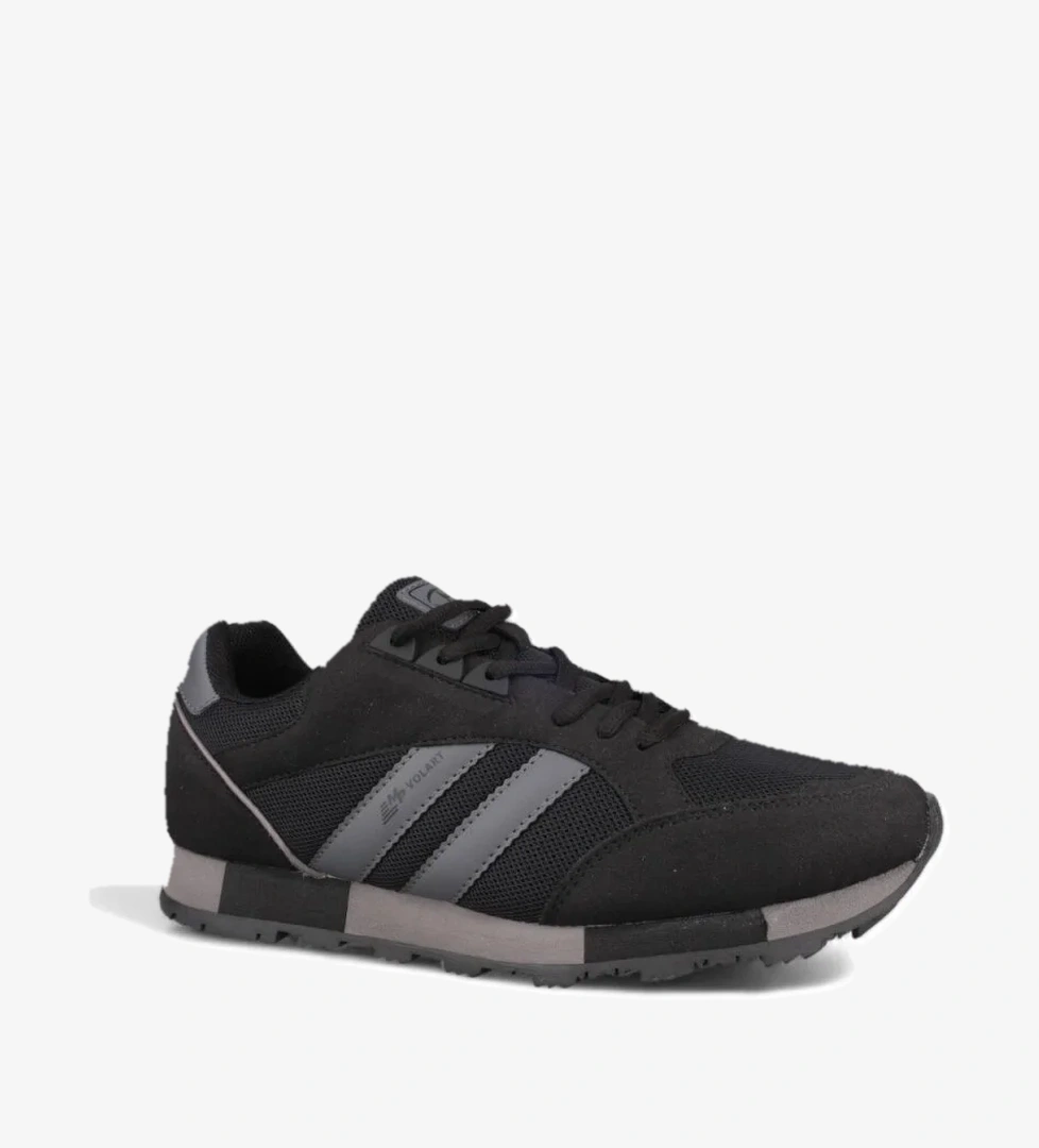 Erkek Sneaker - Siyah, Tekstil