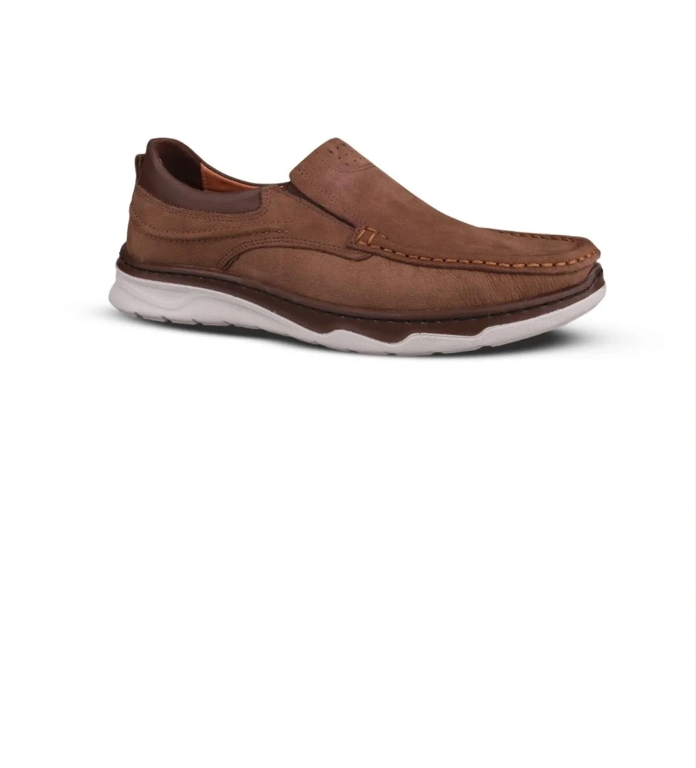 Erkek Günlük Ayakkabı - Kum, Süet