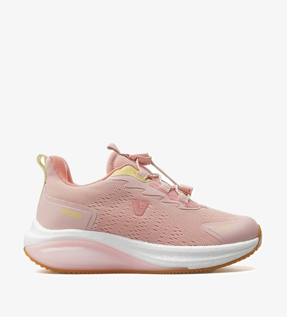 Vicco Knit Kız Çocuk Hafif Sneaker Spor Ayakkabı 25y 346.153 Pk Beyaz Pudra model görseli