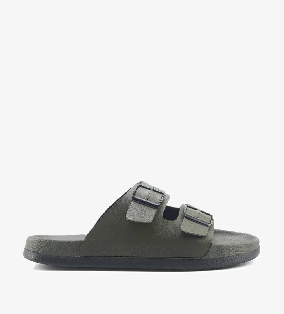 Polaris 408064.M5FX Haki Erkek Terlik - Görsel 1