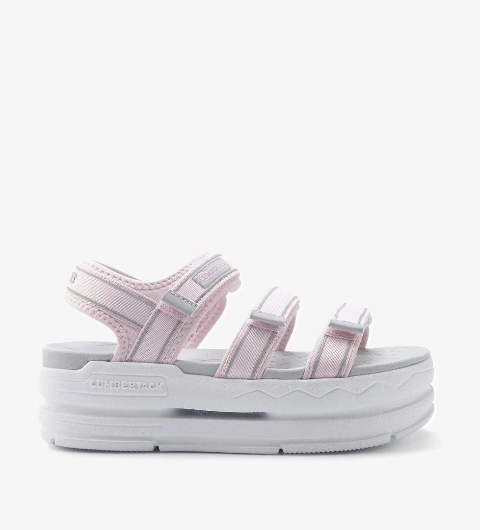 PRINT 5FX Pudra Kadın Spor Sandalet - Görsel 1