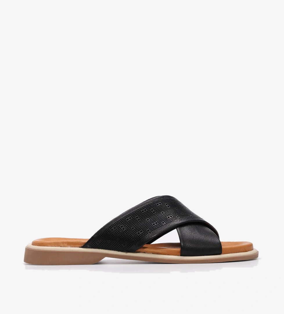 Hakiki Deri Kadın Düz Terlik 972ZA1201