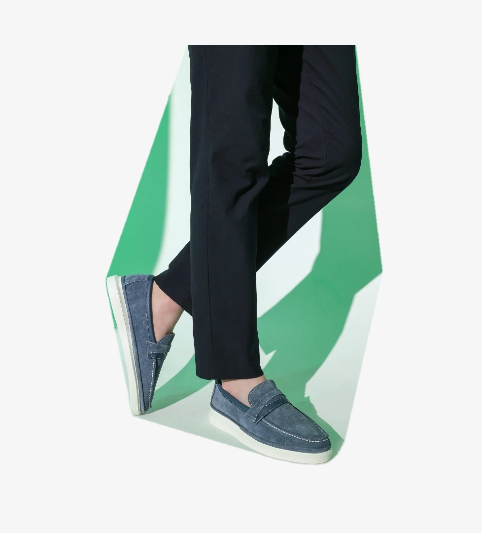 Hakiki Deri Erkek Casual Ayakkabı 722MA468 - Görsel 1