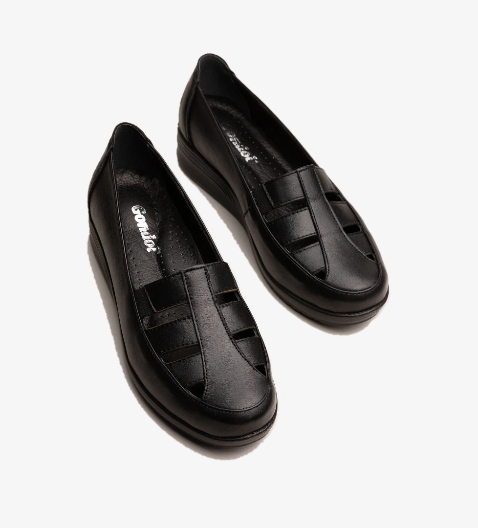 Gondol Kadın Hakiki Deri Anatomik Taban Anne Ayakkabı pyt.1207