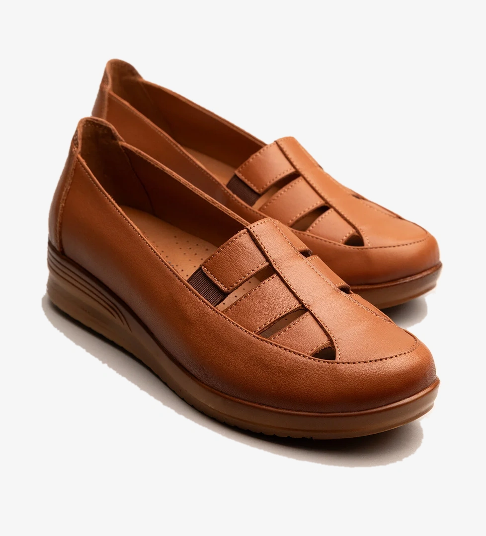 Gondol Kadın Hakiki Deri Anatomik Taban Anne Ayakkabı pyt.1207 - Görsel 1