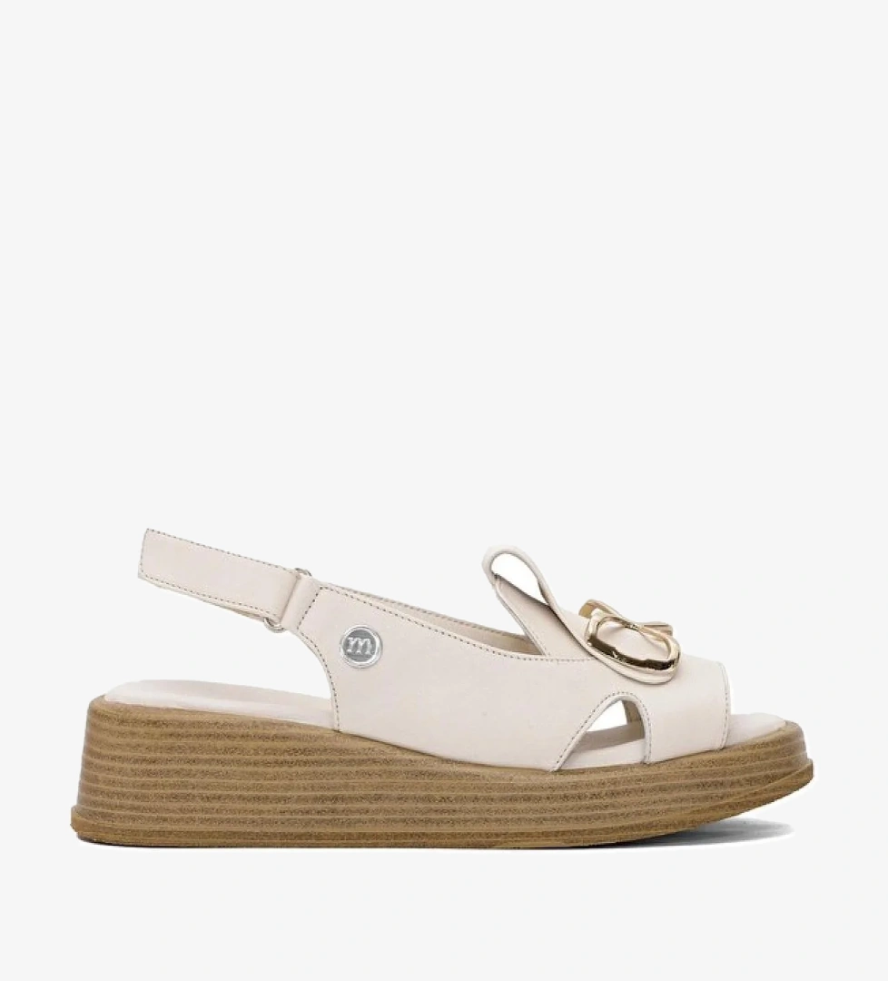 D25Ys-2780 Kadın Deri Sandalet