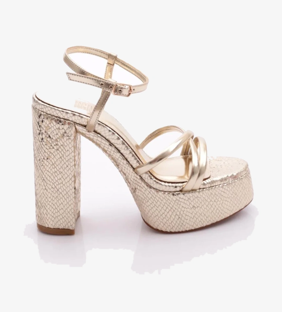 28 Kadin Bilekten Bağlama Kalin Taban Topuklu Ayakkabi