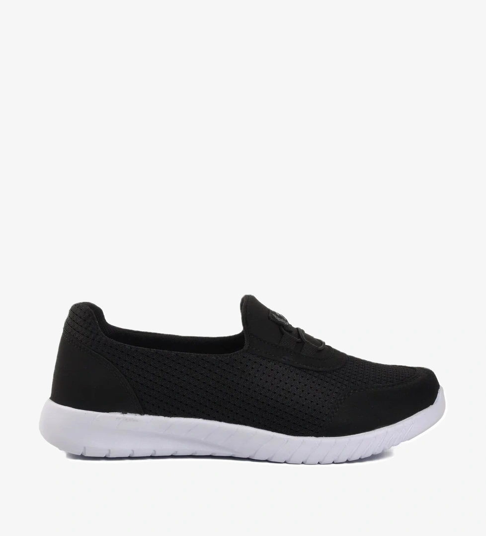 Aspor Siyah Beyaz Kadın Spor Ayakkabı Sneaker - Görsel 1