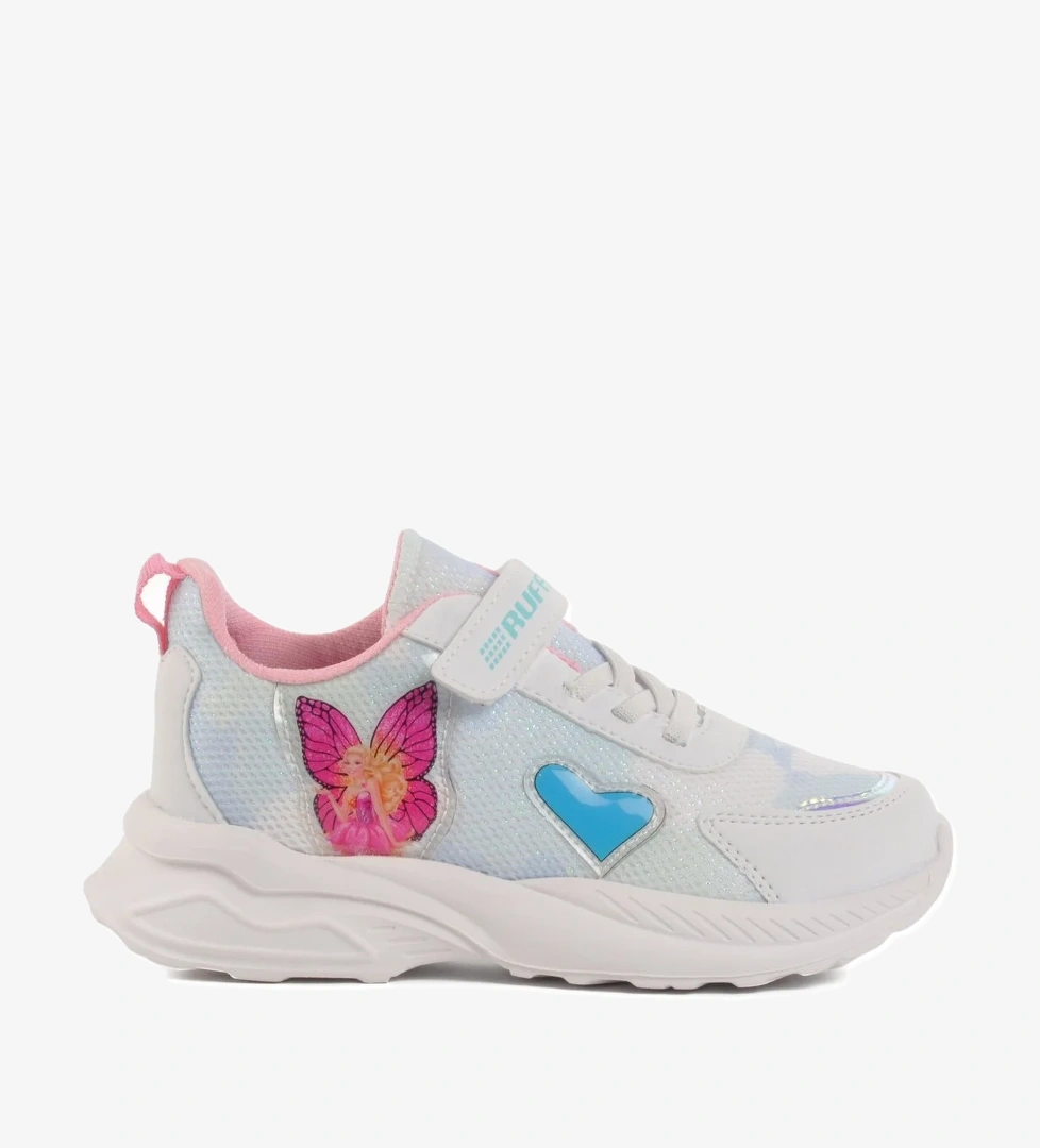 A Spor Aspor Beyaz Cırtlı Fileli Kız Çocuk Spor Ayakkabı model görseli