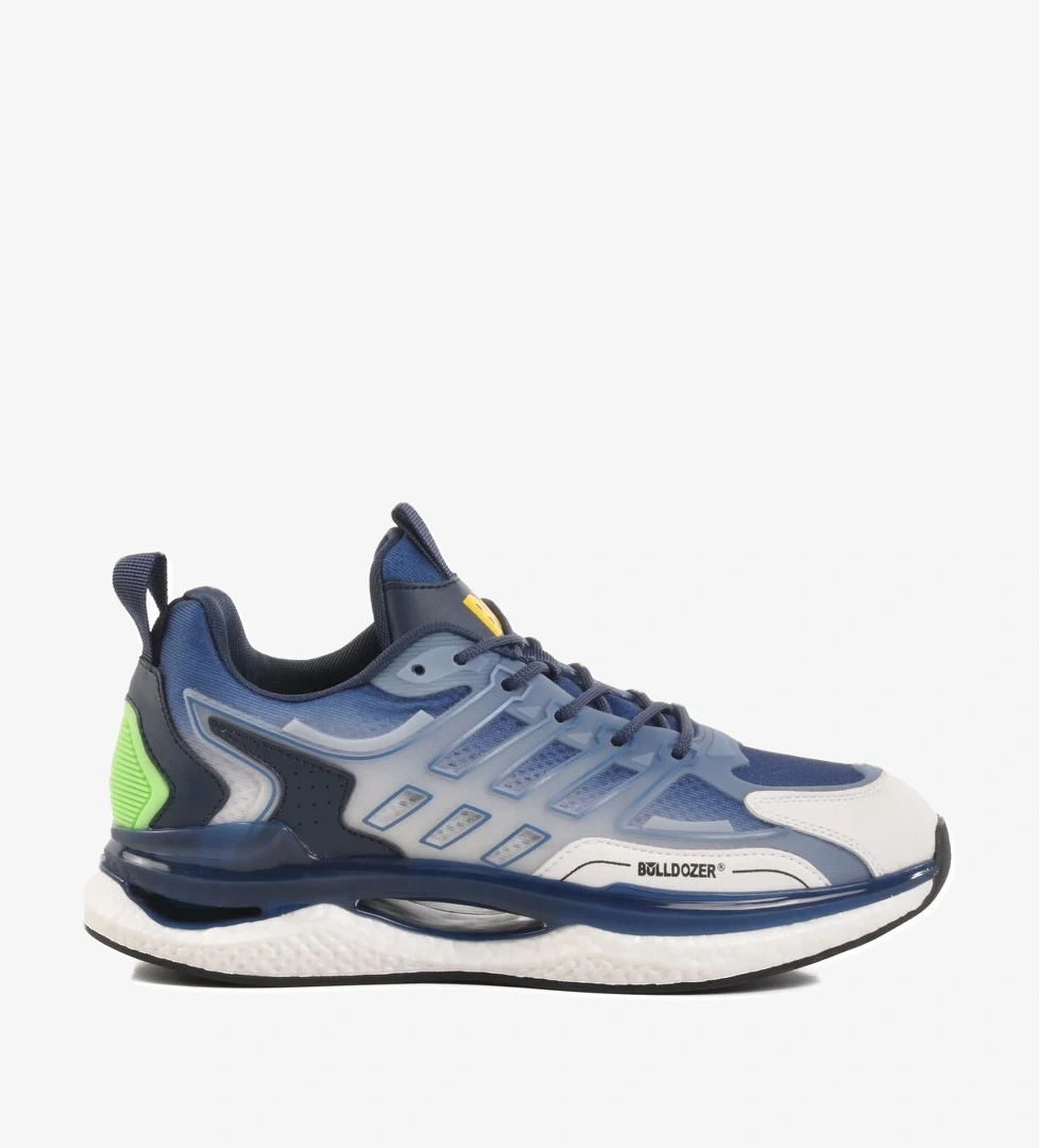 Bulldozer Lacivert Gri Memory Foam Fileli Hafif Erkek Spor Ayakkabı model görseli