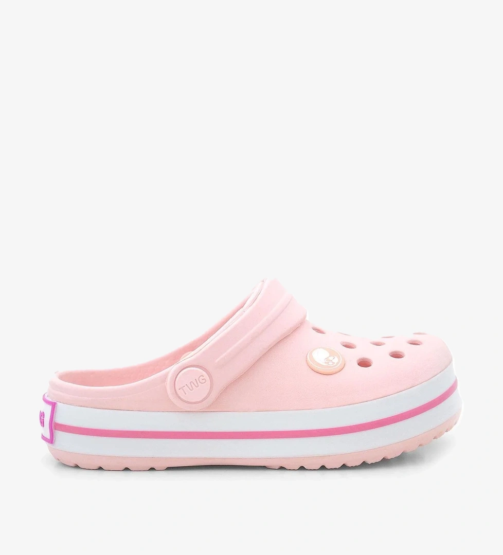 Pudra Pembe Yazlık Eva Kız Çocuk Terlik Sandalet - Görsel 1