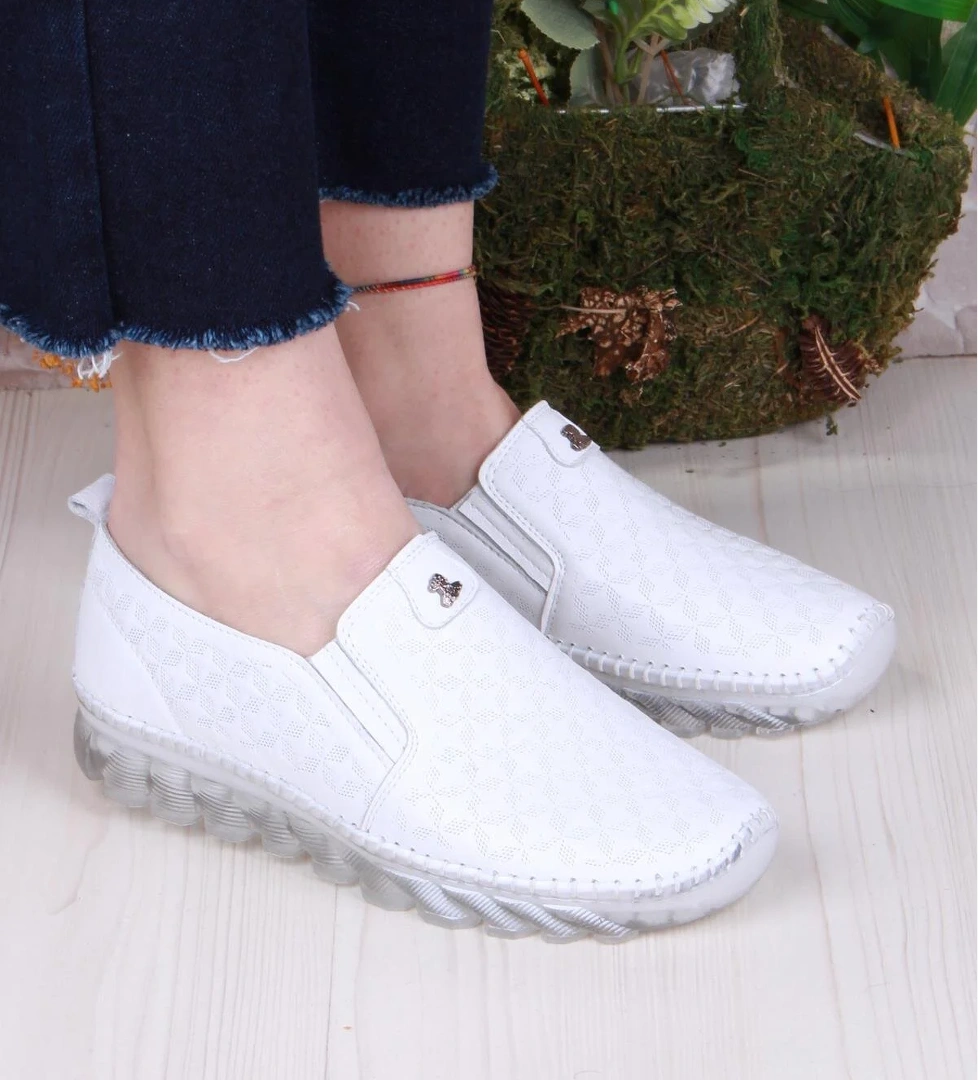 Mehmet Mete 0002-t Anatomik Rahat Yumuşak Hakiki Deri Kadın Ayakkabı model görseli