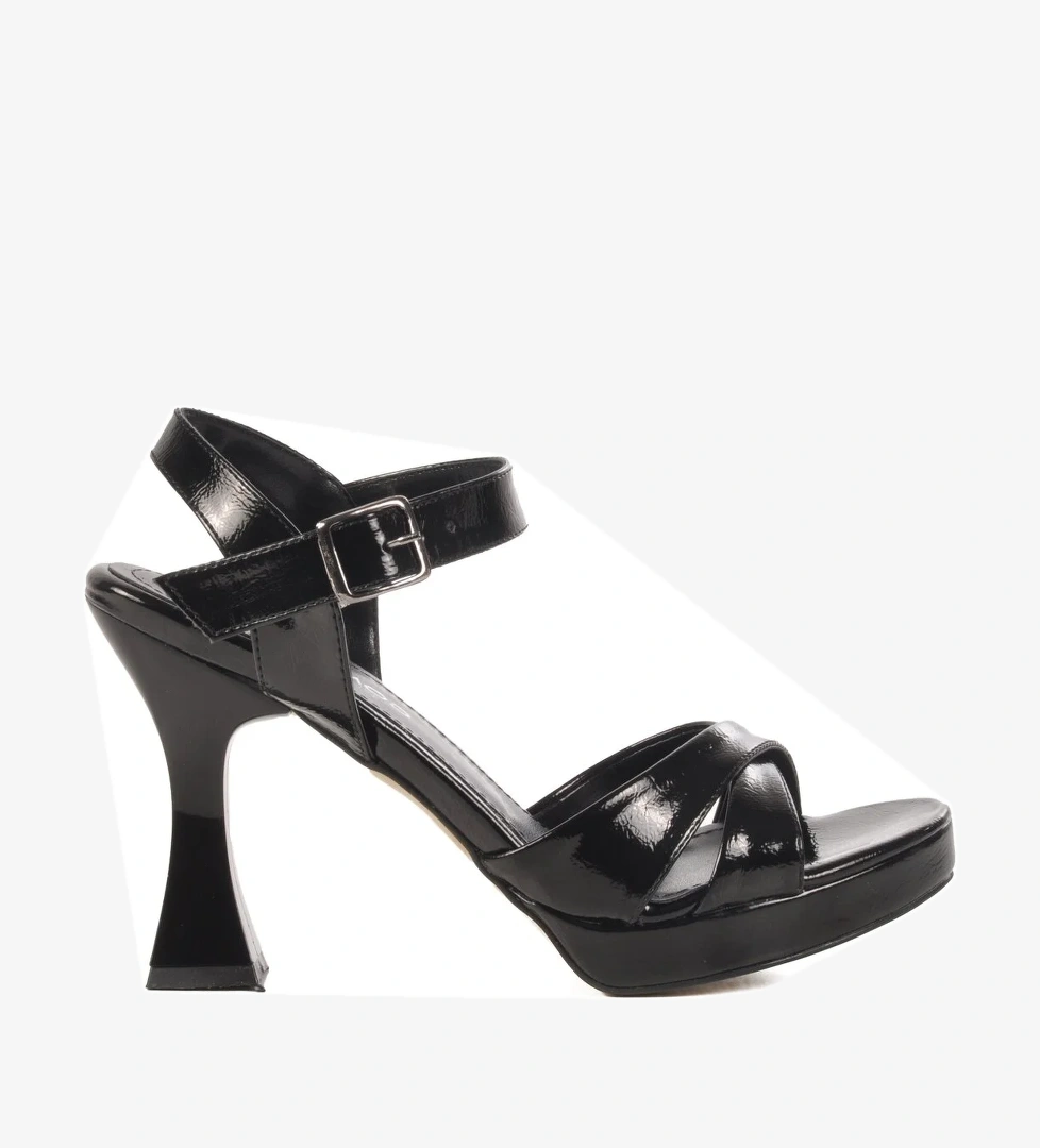 Siyah Kadın Abiye Ayakkabı 448192 Z