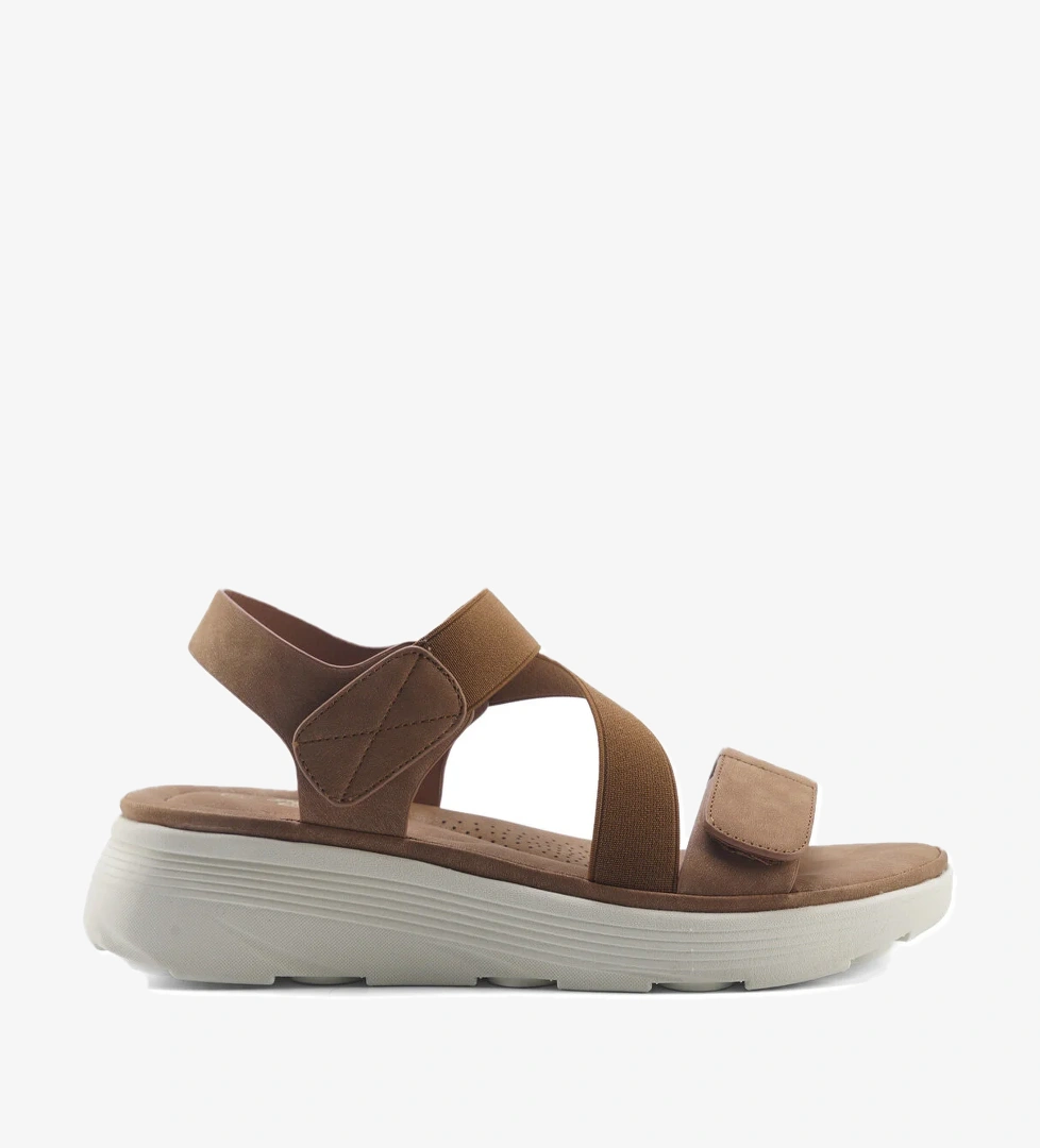 325618.Z 5FX Taba Kadın Spor Sandalet - Görsel 1