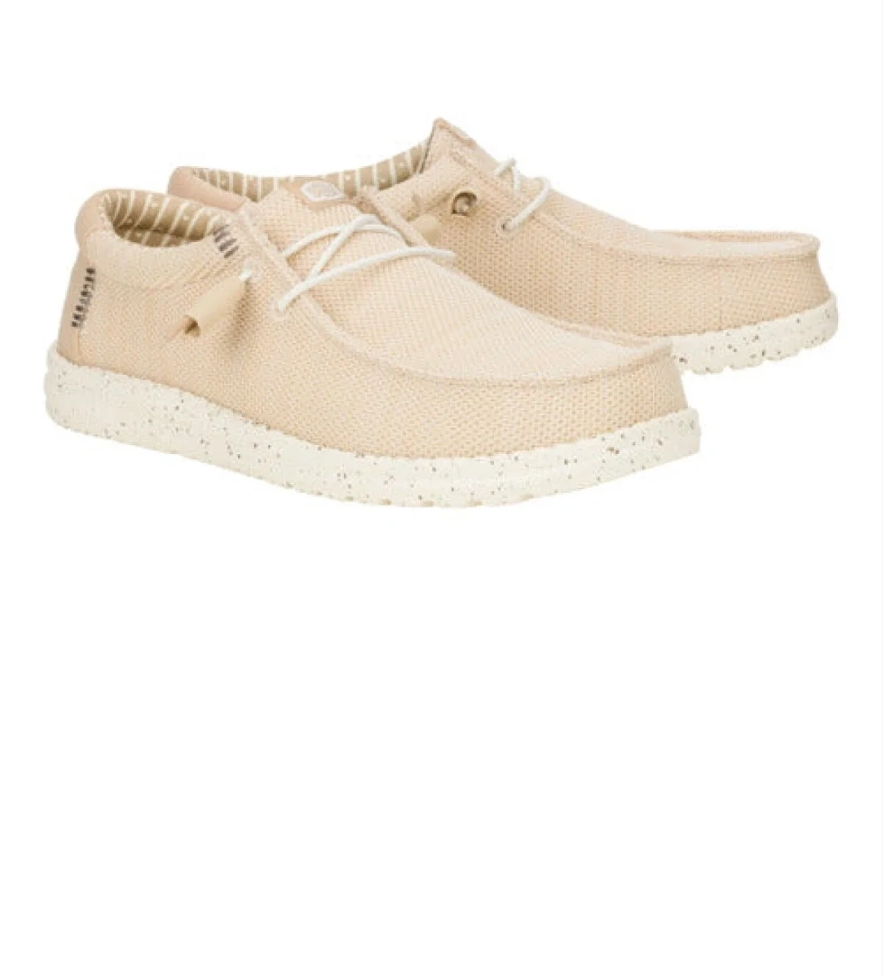 Hey Dude 41898 Wally Stretch Sox Krem Erkek Ayakkabı model görseli