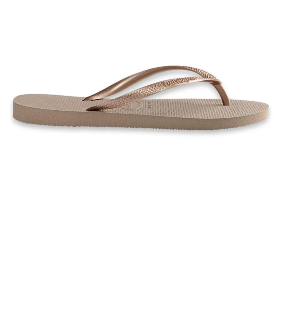 4000030 Havslim Fc Parmak Arası Bronz Kadın Terlik